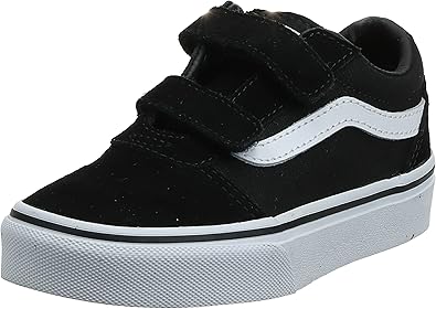 Amazon.com | Vans Boy's Ward V-Velcro Suede Trainers | Sneakers