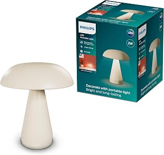 Philips lámpara de mesa led diseño minimalista regulable