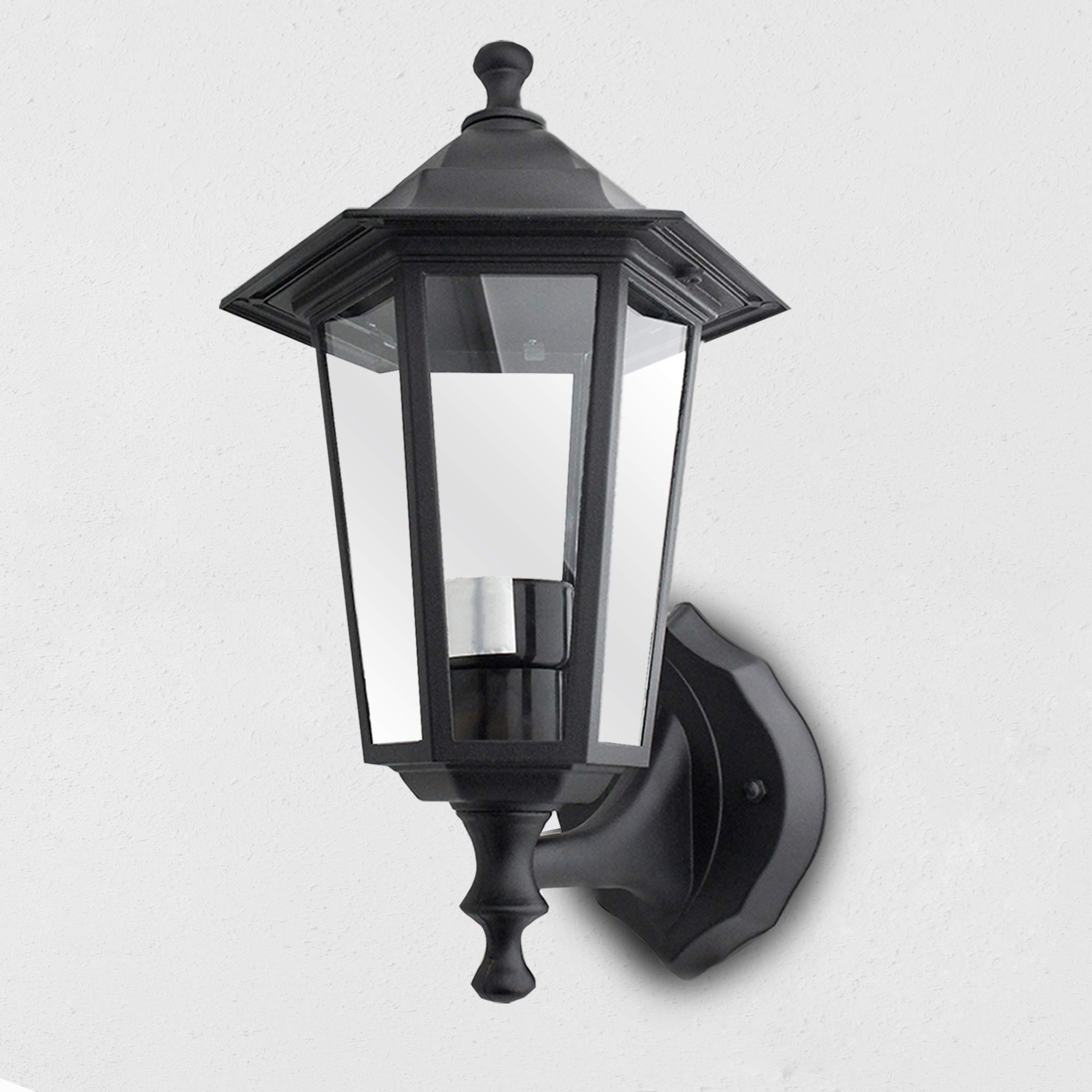 Mirrorstone Outdoor Traditional Wall Lantern IP44 Waterproof Black