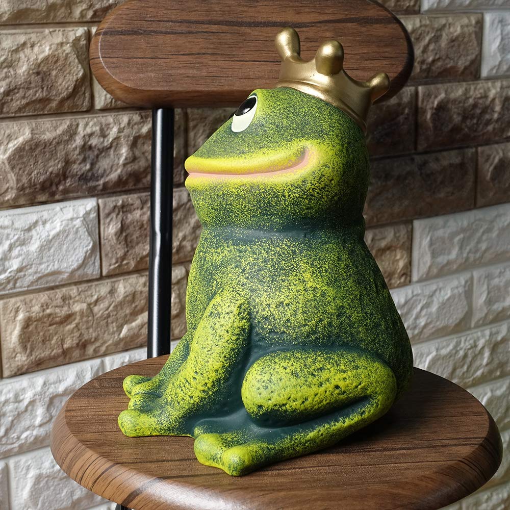Amazon.co.jp: カエル 王子様 24cm カエルグッズ 置物 かえる 雑貨