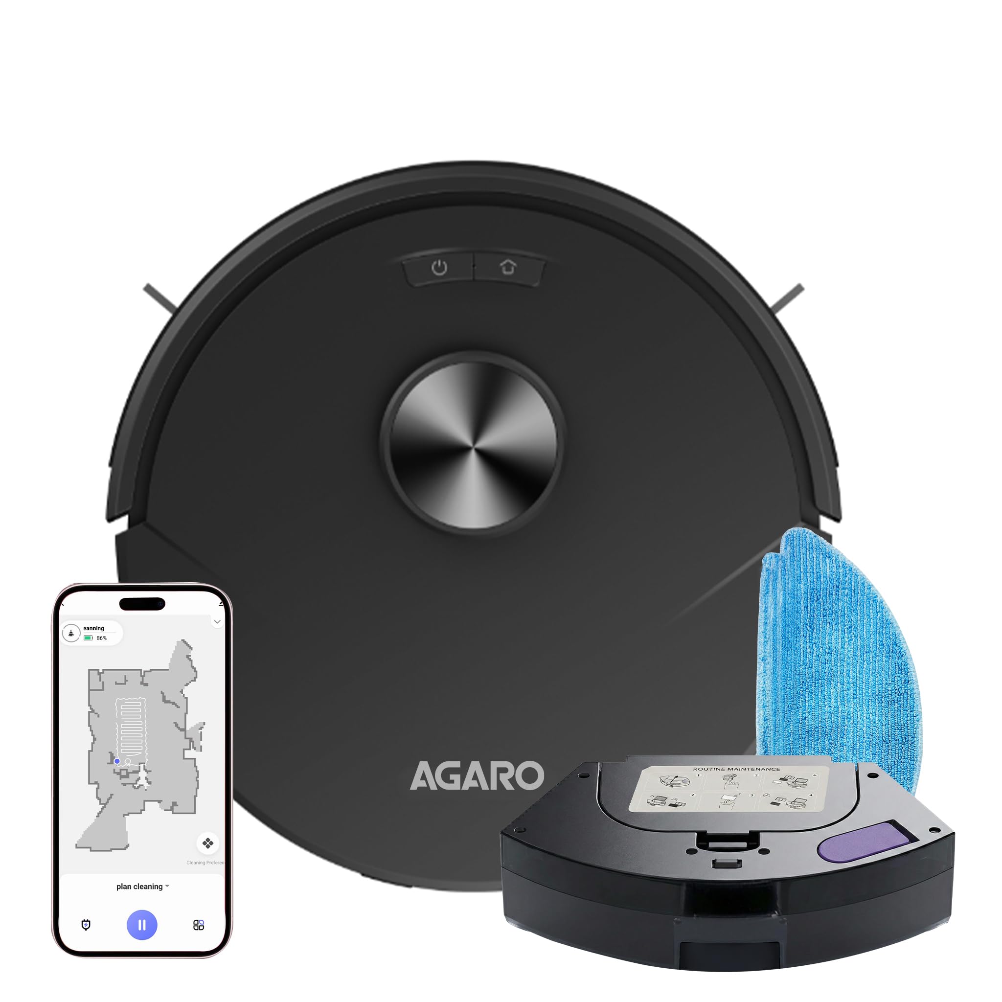 AGARO Alpha Pro Robot Vacuum Cleaner