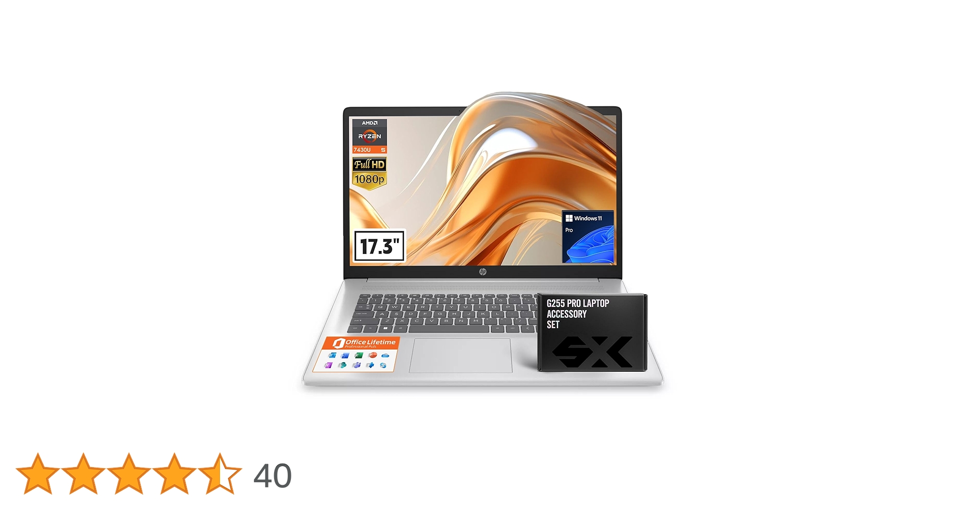 Amazon.co.jp: HP 2025 17インチ ノートパソコン ビジネス 17.3