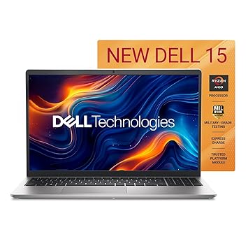 Dell Inspiron 3535, AMD Ryzen 5-7530U, 16 GB RAM, 512 GB SSD, FHD IPS 15.6"/39.62 cm, 120Hz, Windows 11, MS Office 2024, Platinum Silver, 1.67 kg, Thin & Light Laptop - image, photos