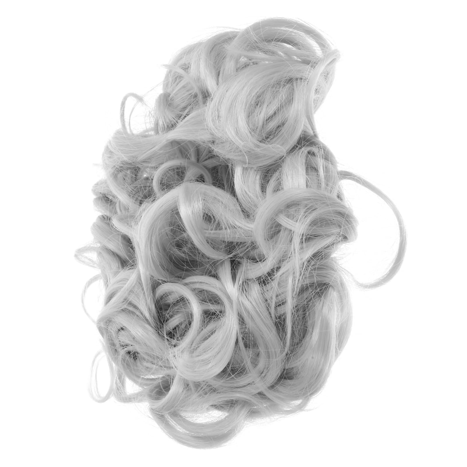 BESTYASH Piece Curly Bun Hair Piece Vintage Style Fake Bun Hair Accessory with Comb Clip for Effortless Chignon Versatile for Everyday Looks and Special Occasions Durable and Sophisticated