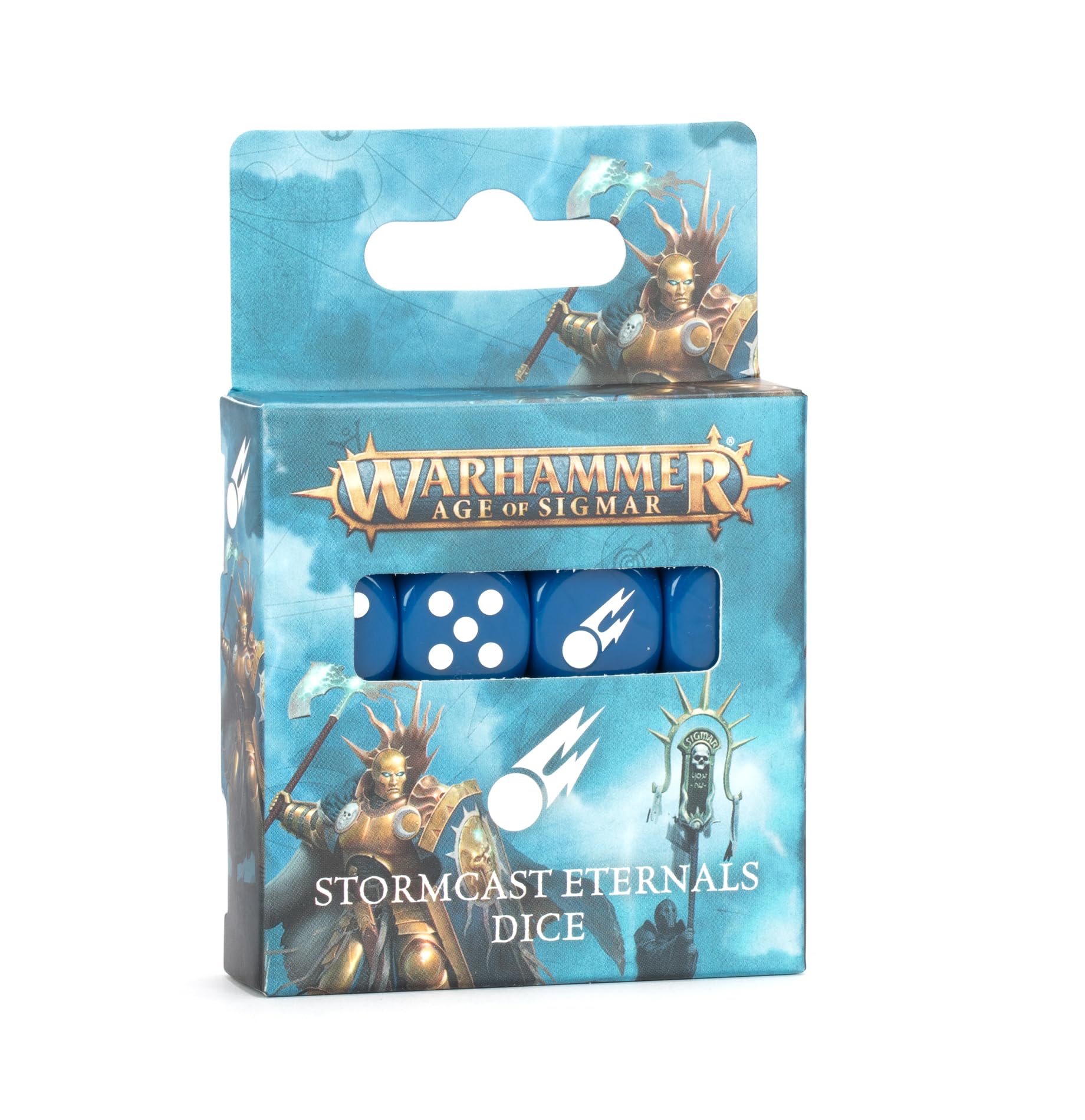 Games Workshop - Warhammer - Age of Sigmar - Stormcast Eternals: Dice Set