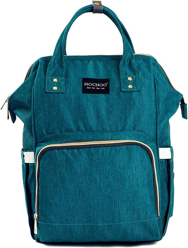 Diaper Bag Nappy Bag Travel Backpack Waterproof Multi-Function Mommy Bag for Baby Care Large Capacity Stylish and Durable Perfect for Travel Work or Outing (Green)
