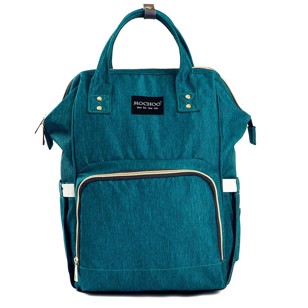 Diaper Bag Nappy Bag Travel Backpack Waterproof Multi-Function Mommy Bag for Baby Care Large Capacity Stylish and Durable Perfect for Travel Work or Outing (Green)