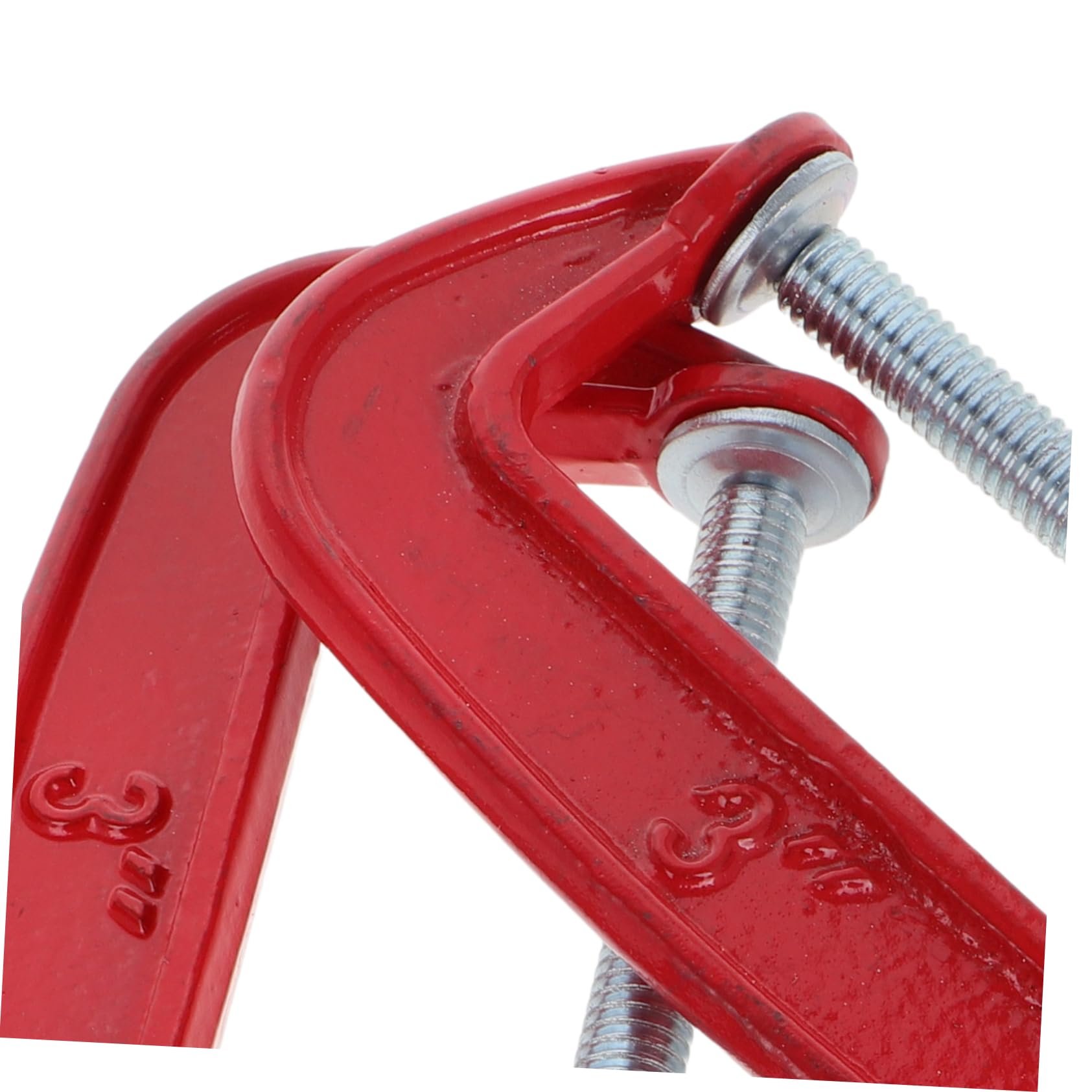 iplusmile 6pièces Serre-joints c Métalliques Pour Travaux De Menuiserie Et Soudure Avec Ouverture De Mâchoire De Fixation Rapide Et Facile