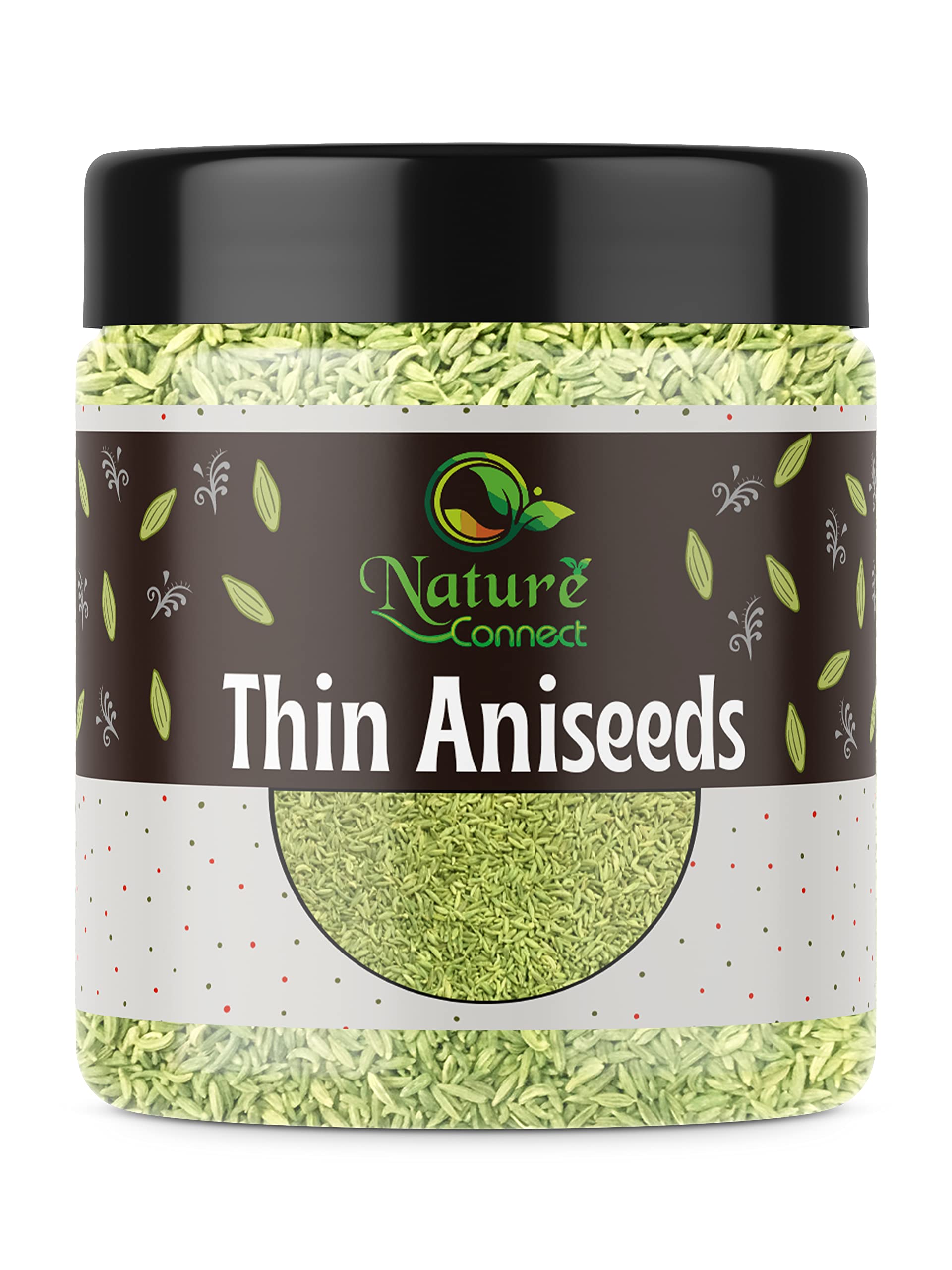 Nature Connect Thin Aniseed Lucknowi Vilayati Saunf 250 gm Fennel Seeds Green Fennel Seeds Lucknowi Saunf Thin Variyali Fennel Seeds Whole Green Saunf [Jar Pack] (B09STDPCTX) Amazon Price History, Amazon Price Tracker