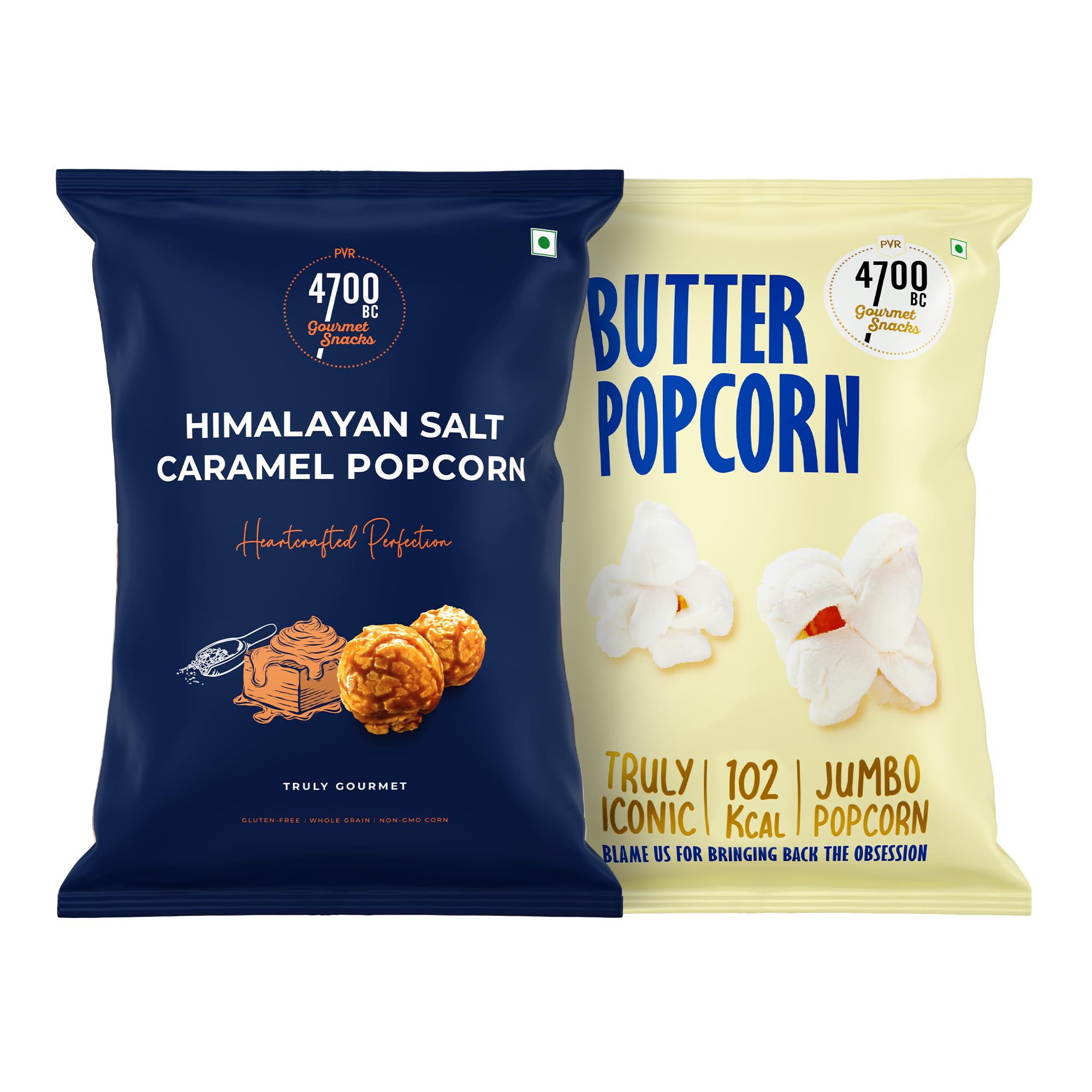 4700BC Himalayan Salt Caramel Popcorn, Pouch, 30g and Butter Popcorn, Jumbo Pack, 25g-image-32