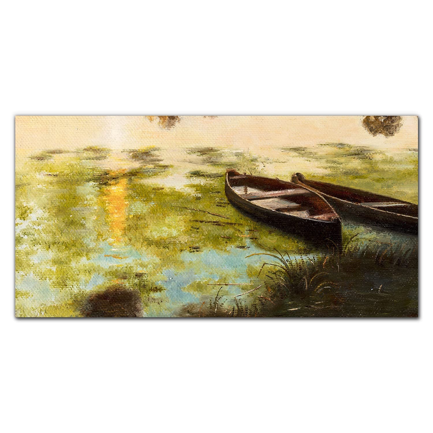 Crédence de cuisine 140x70cm adhésive en verre trempé mural bateau