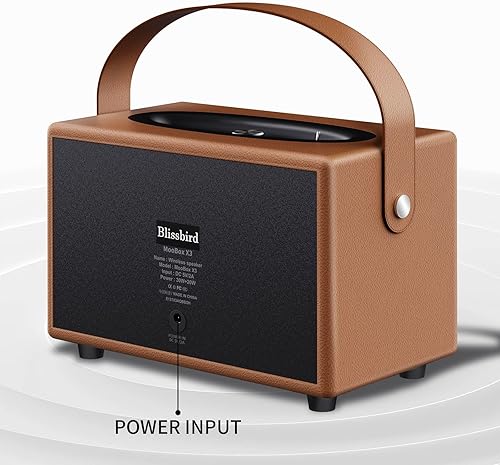 Miniatura 8 de Altavoz Bluetooth para el hogar, 50 W, altavoces portátiles con graves profundos, sonido estéreo fuerte, entrada auxiliar incorporada de 0.138