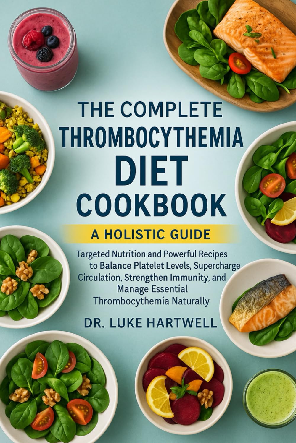 The Complete Thrombocythemia Diet Cookbook: Targeted Nutrition And Powerful Recipes To Balance Platelet Levels, Supercharge Circulation, Strengthen ... Manage Essential Thrombocythemia Naturally