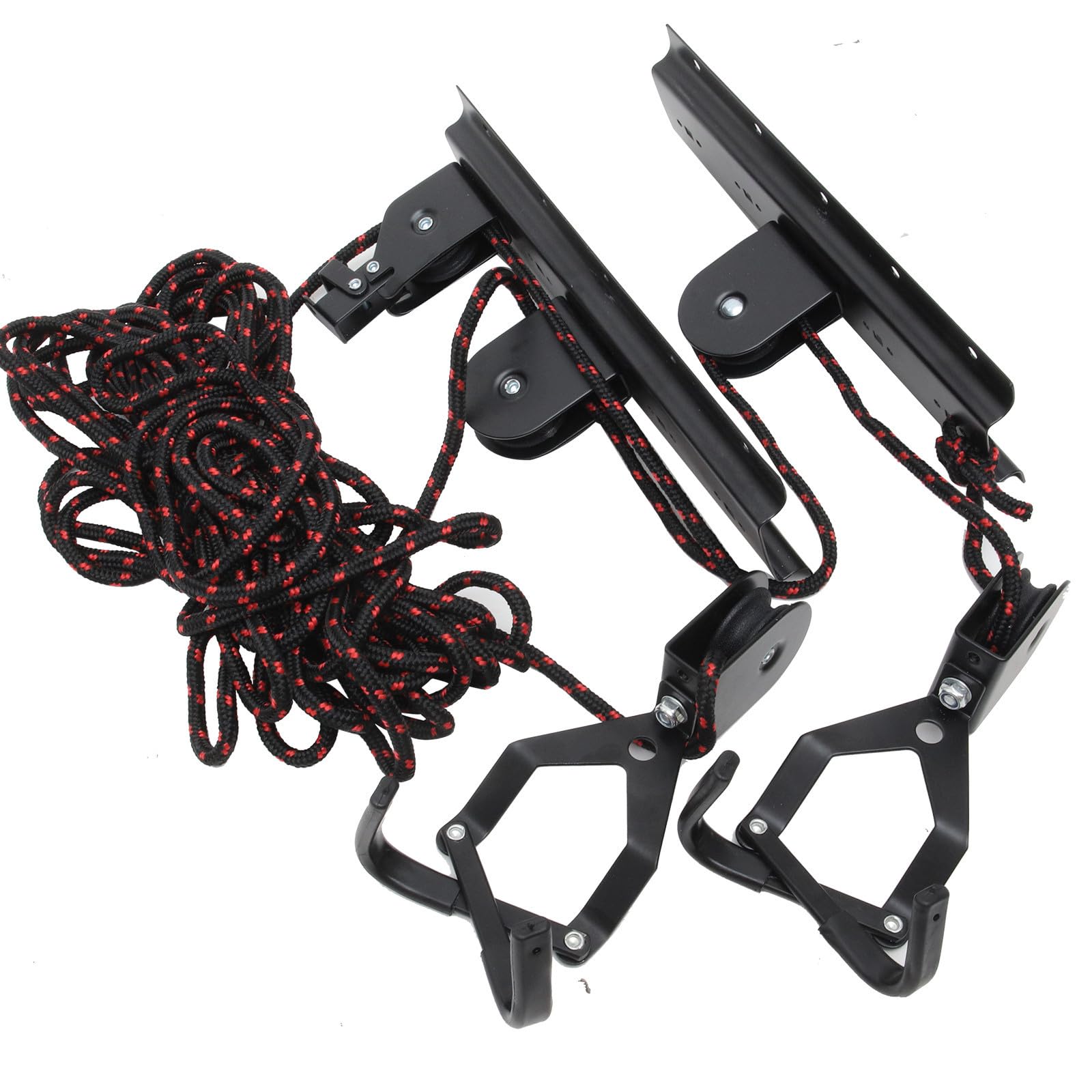 Mobestech Soporte para Almacenamiento Abs Estable y Ahorro de y de Espacio Diseño en Colgar Acero Color Aleatorio Bicicletas Techo Interior