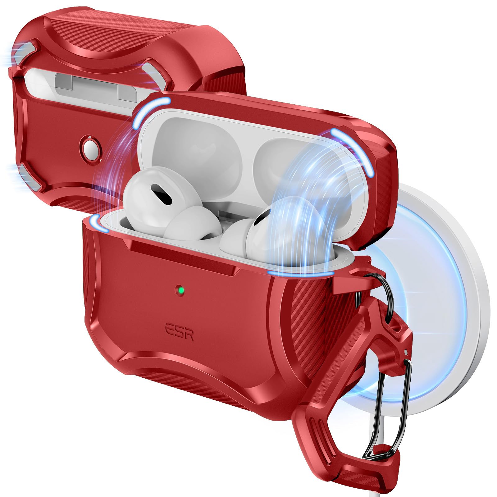 Amazon | ESR AirPods Pro2 ケース MagSafe対応 AirPods Pro 第2