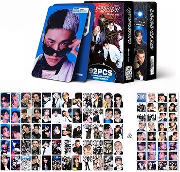 Stray Kids PhotoCards, 60pcs Stray Kids Lomo Cards, 32pcs SKZ Stickers, SKZ Photocards C