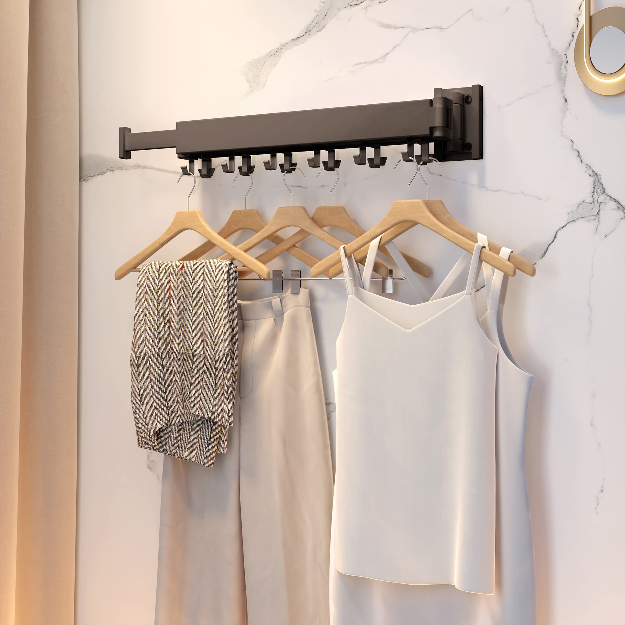 Buy Clothes Drying Rack Indoor,Laundry Drying Rack,Wall Mounted Clothes