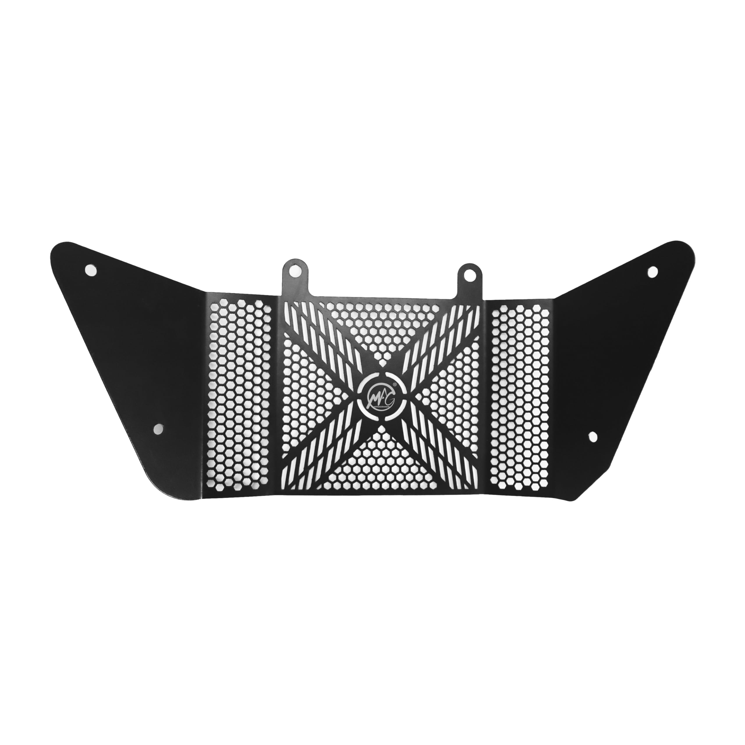 MOTOAGGRANDIZE Radiator Guard/Protector for KTM Adventure 250 | 390 | Colour: Black