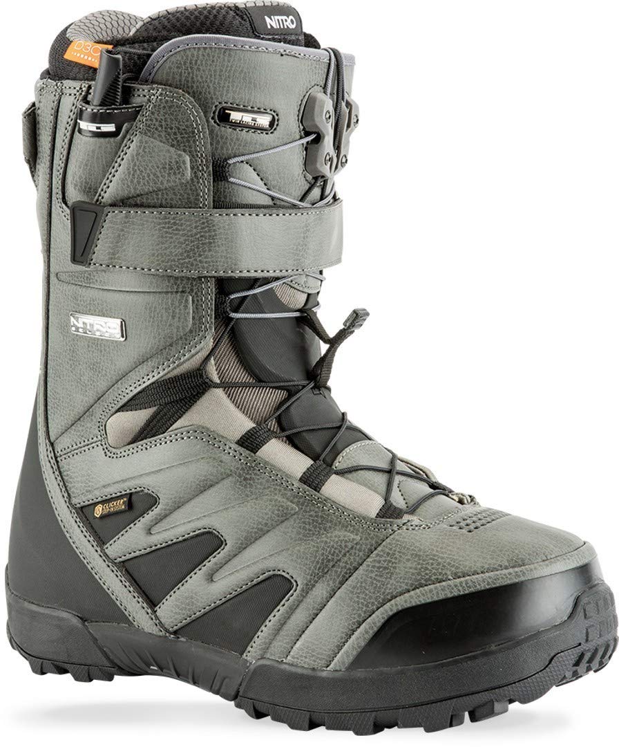 Nitro Snowboards Men's Select Clicker Tls '19 Step in Premium