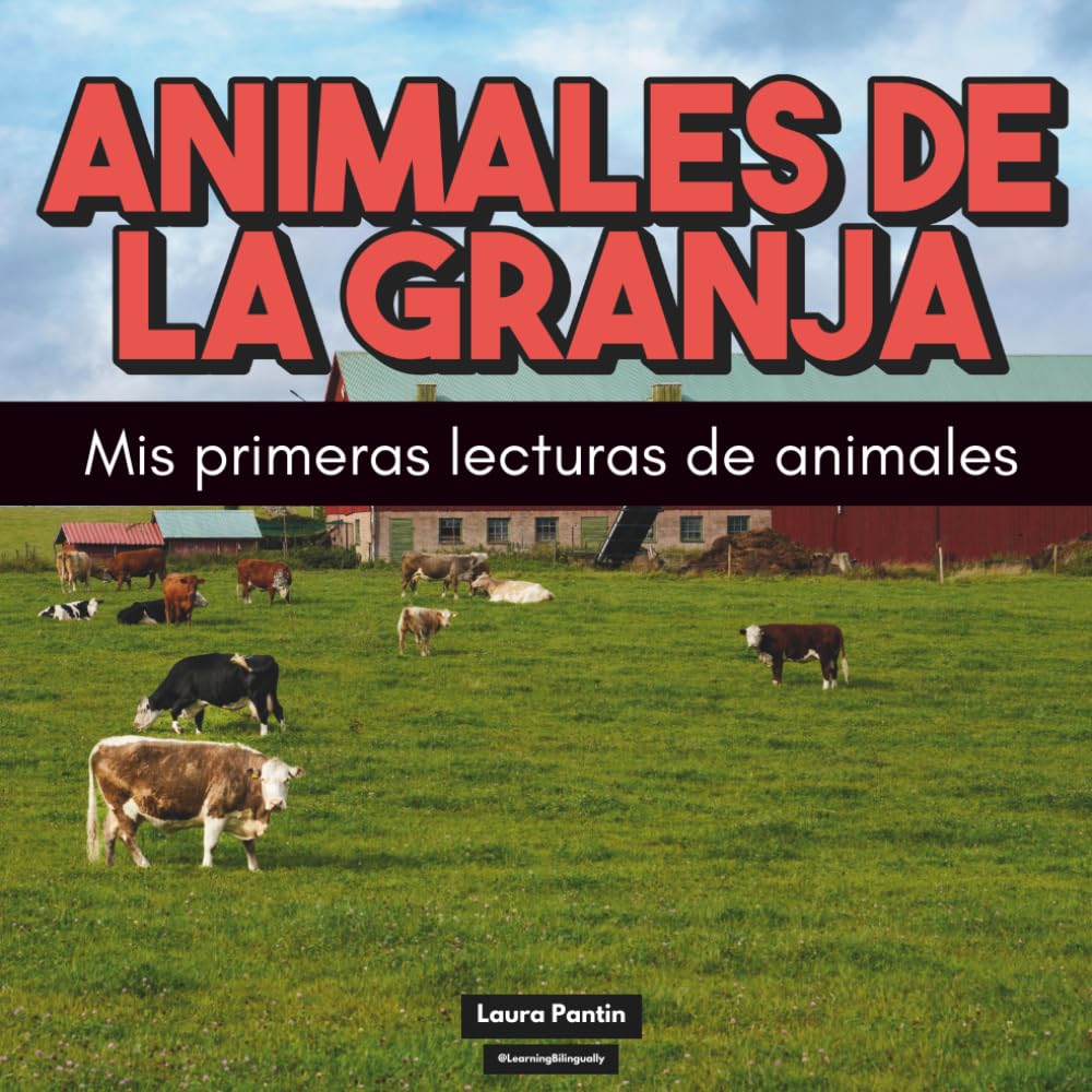 Animales de la granja: Mis primeras lecturas de animales