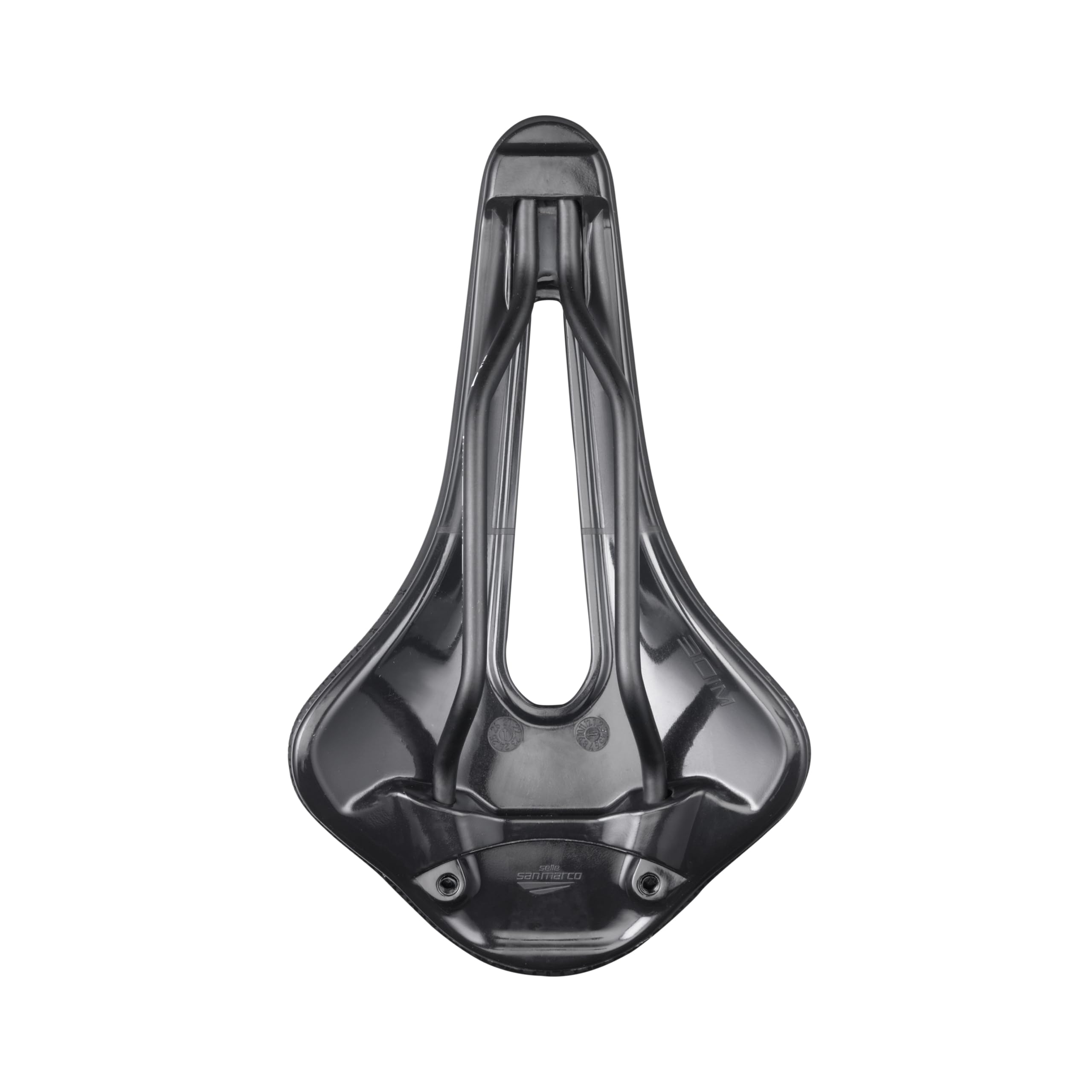 Selle San Marco SHORTFIT 2.0 Comfort Dynamic - Selle Vélo Route, Légère, Trou Anatomique, Cadre Manganèse, Rembourrage - Taille