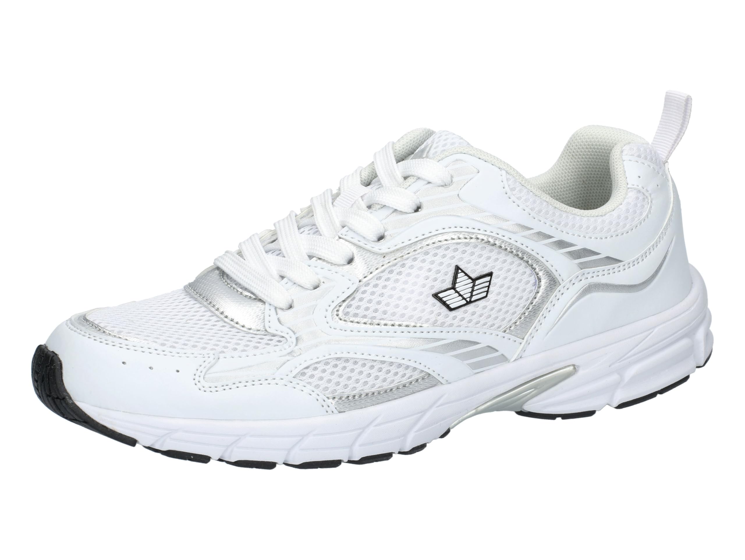 Lico Unisex Lanton Trainers, White/Grey, 40 EU