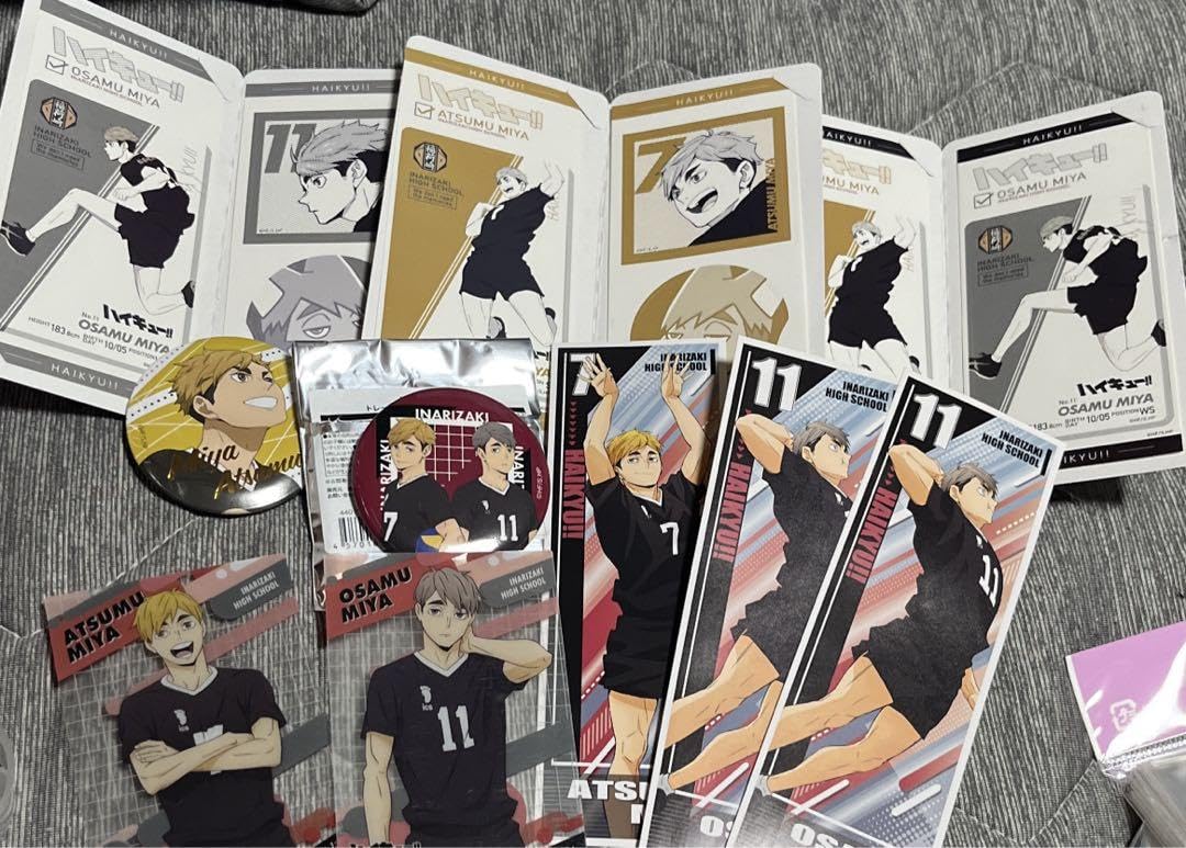 Amazon.co.jp: ハイキュー 宮治 宮侑 グッズセット : Toys & Games