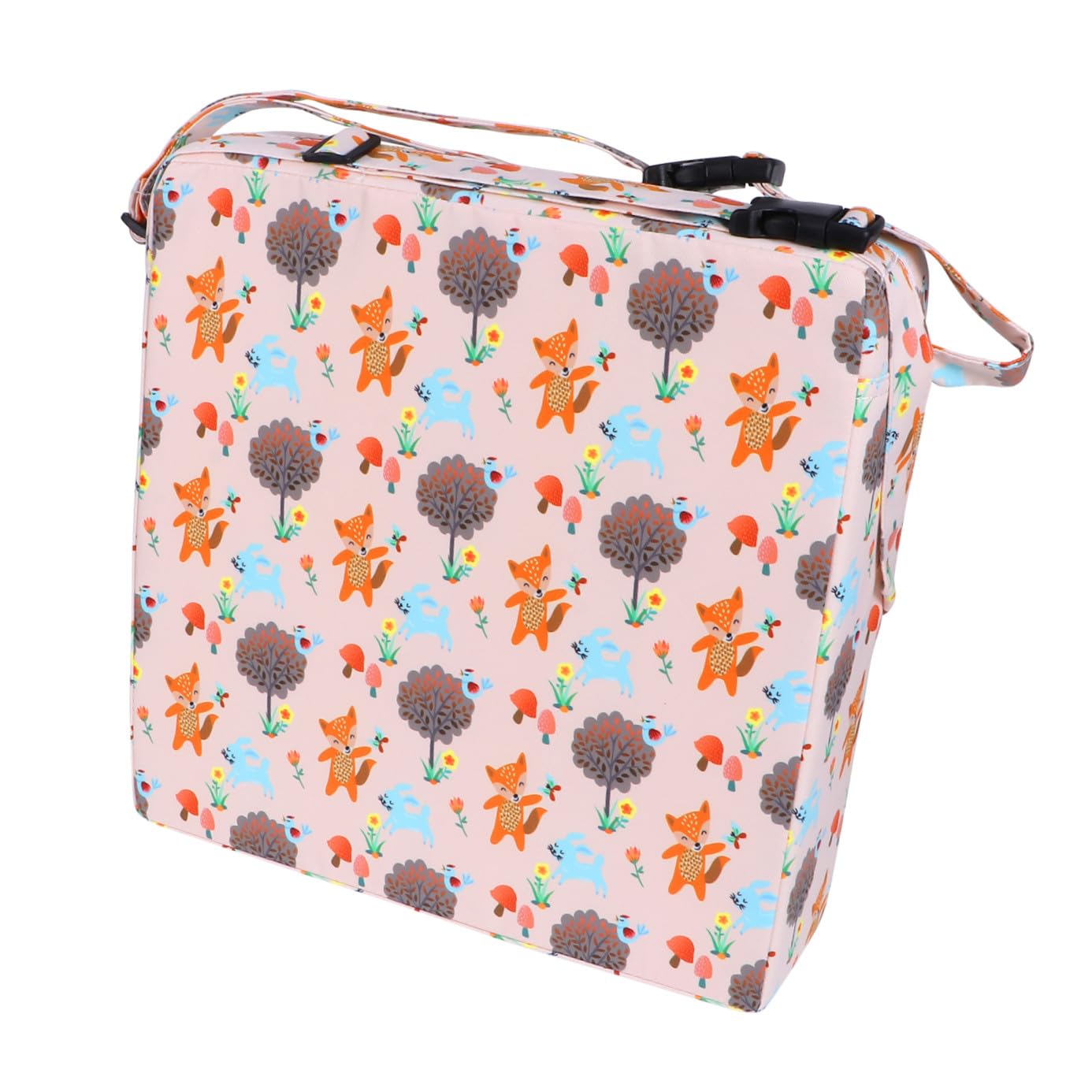 ibasenice 1 Pc Almohadilla De Refuerzo Tronas Para Bebe Manteles Cuadrados Niño Comedor Cojín Cojines Para Sillas Almohadilla Para Silla Elevadora Poliéster Niño Pequeño Bebé Esponja