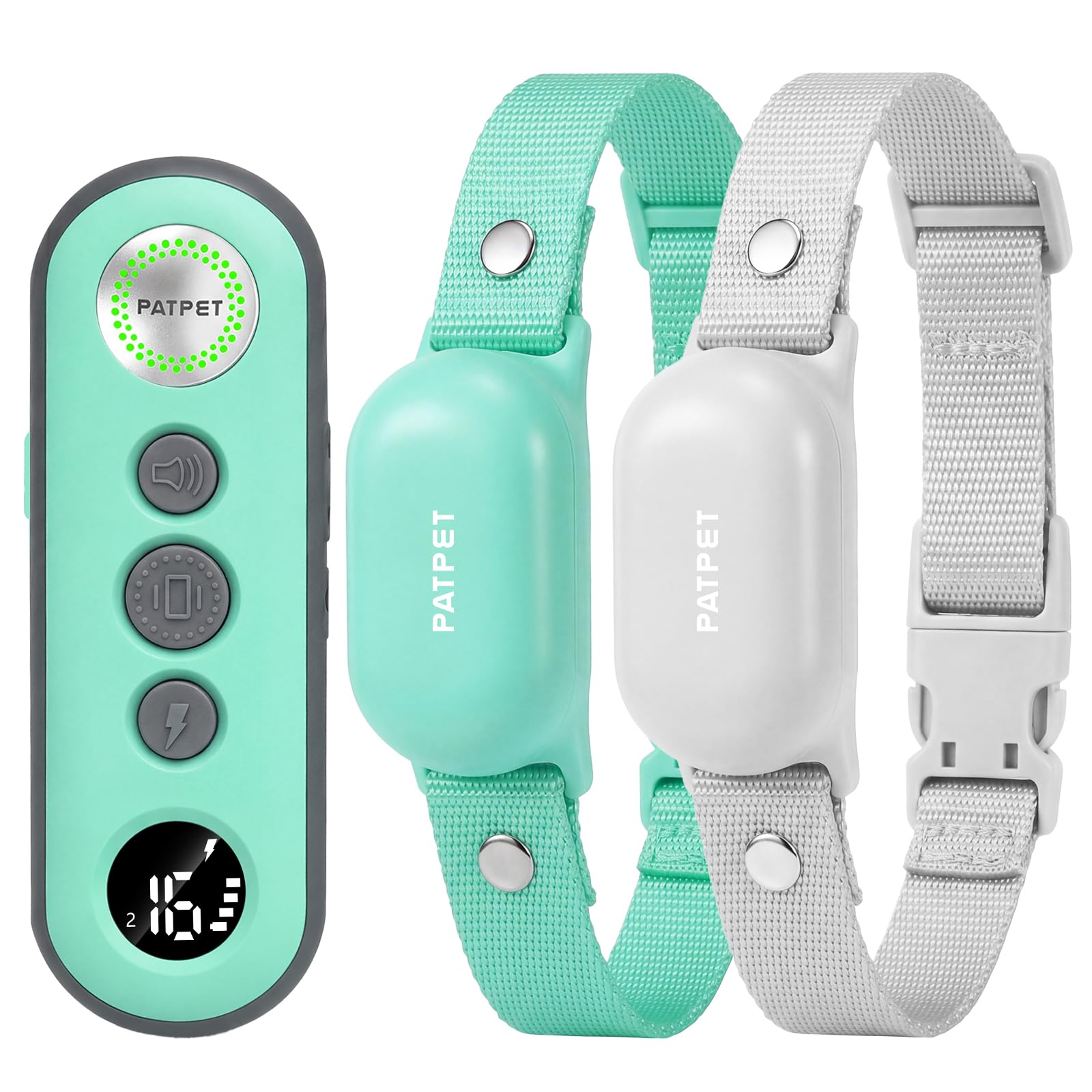 Photo 1 of PATPET Shock Collar for Dogs - 2-Pack, 4000ft Range, Waterproof