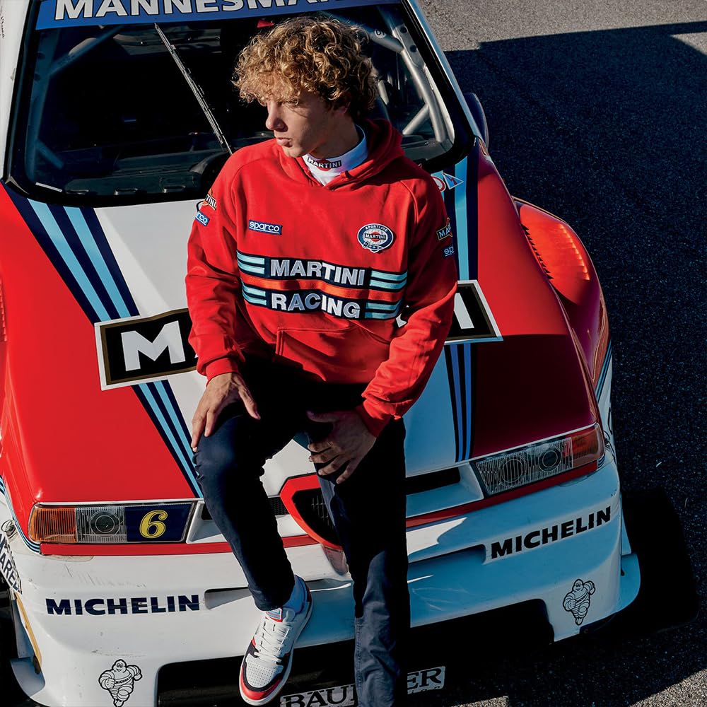 Sparco Unisex's Martini Racing Sweatshirt Standard Adult