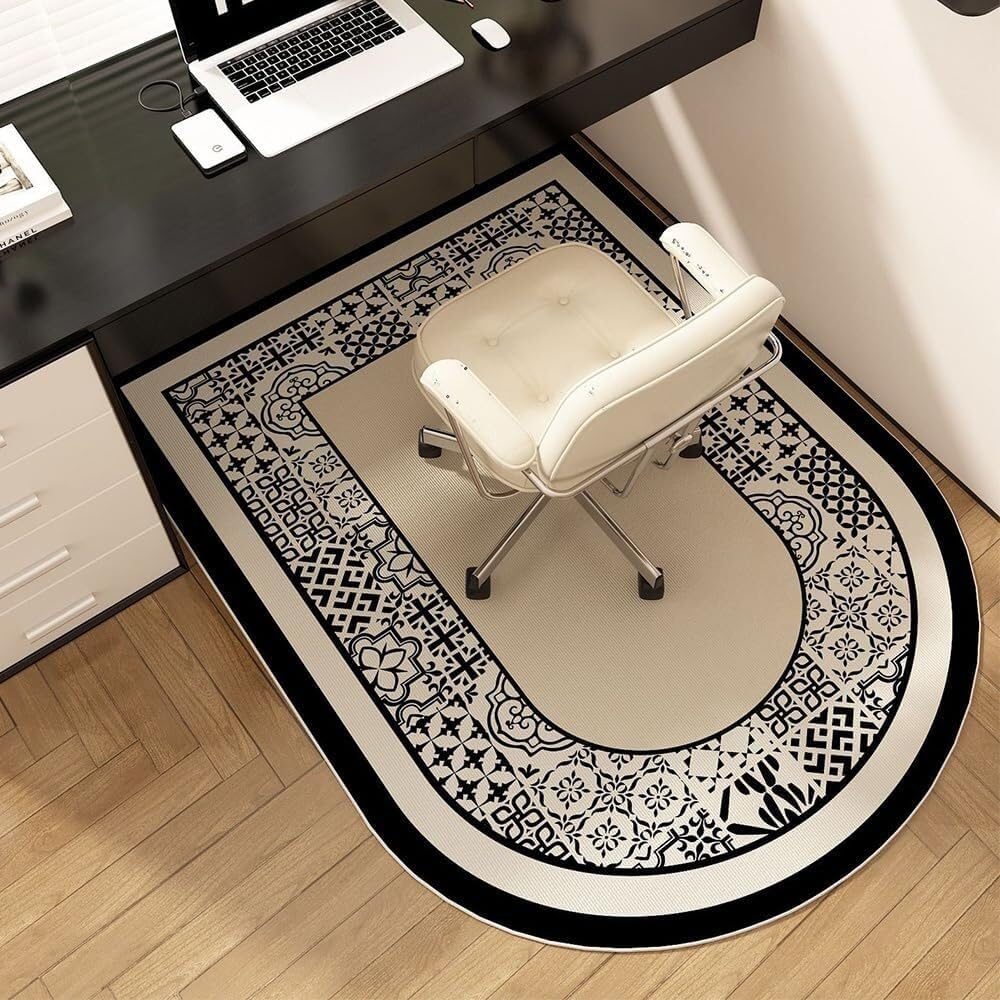 SSDDLZEQ Premium durable range Office Chair Mats, Suitable For Carpets And Hardwood Floors(Classic Style,100x140cm)