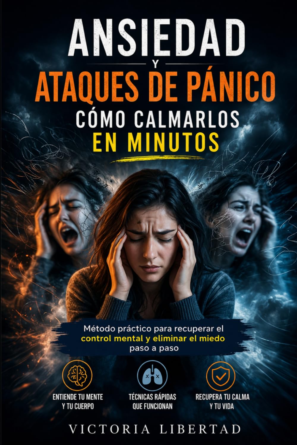 Ansiedad y ataques de pánico: cómo calmarlos en minutos: Método práctico para recuperar el control mental y eliminar el miedo paso a paso