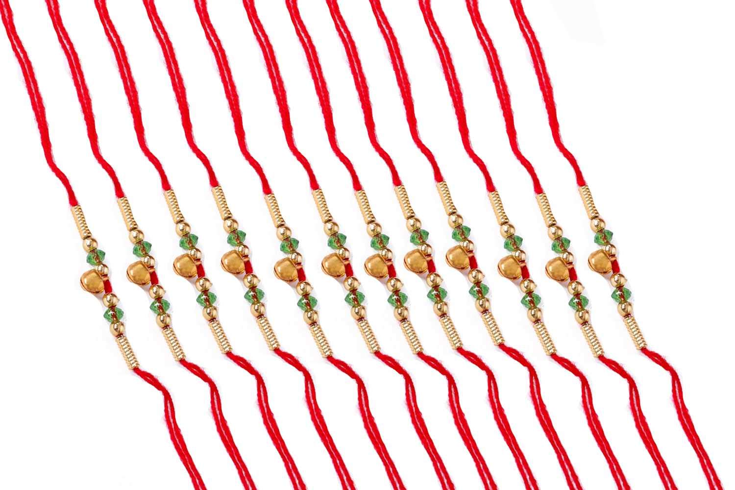 Suninow ghungroo thread rakhi combo for brother | rakhi for brother and bhabhi | rakhi set of 12 | rakhi (Pack of 12) (B08CY2TS29) Amazon Price History, Amazon Price Tracker