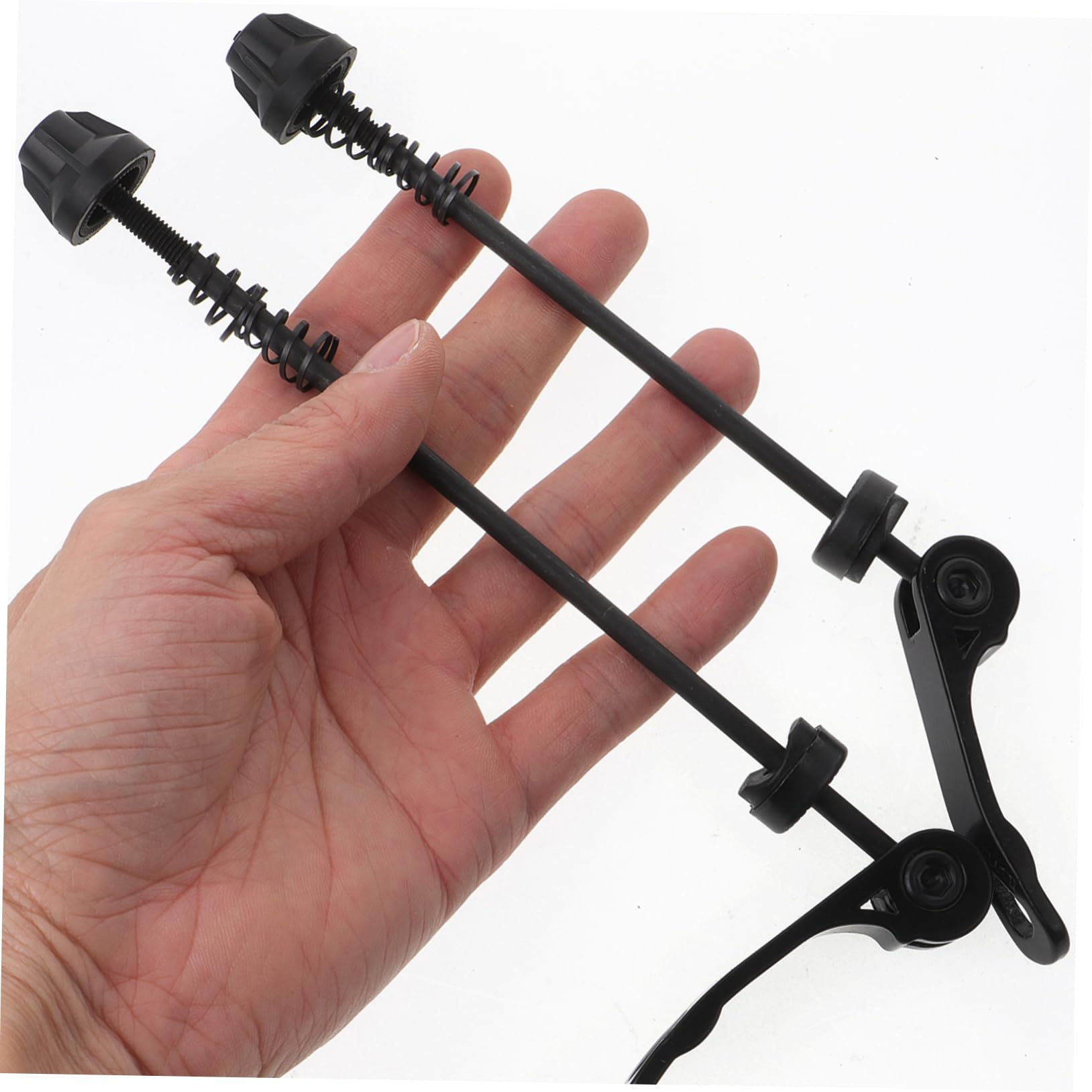 balacoo 4 Pairs Professional Bike Locking Skewer u Lock Quick Release for Bike Axle Ebike Cable Combination Lock for Parts