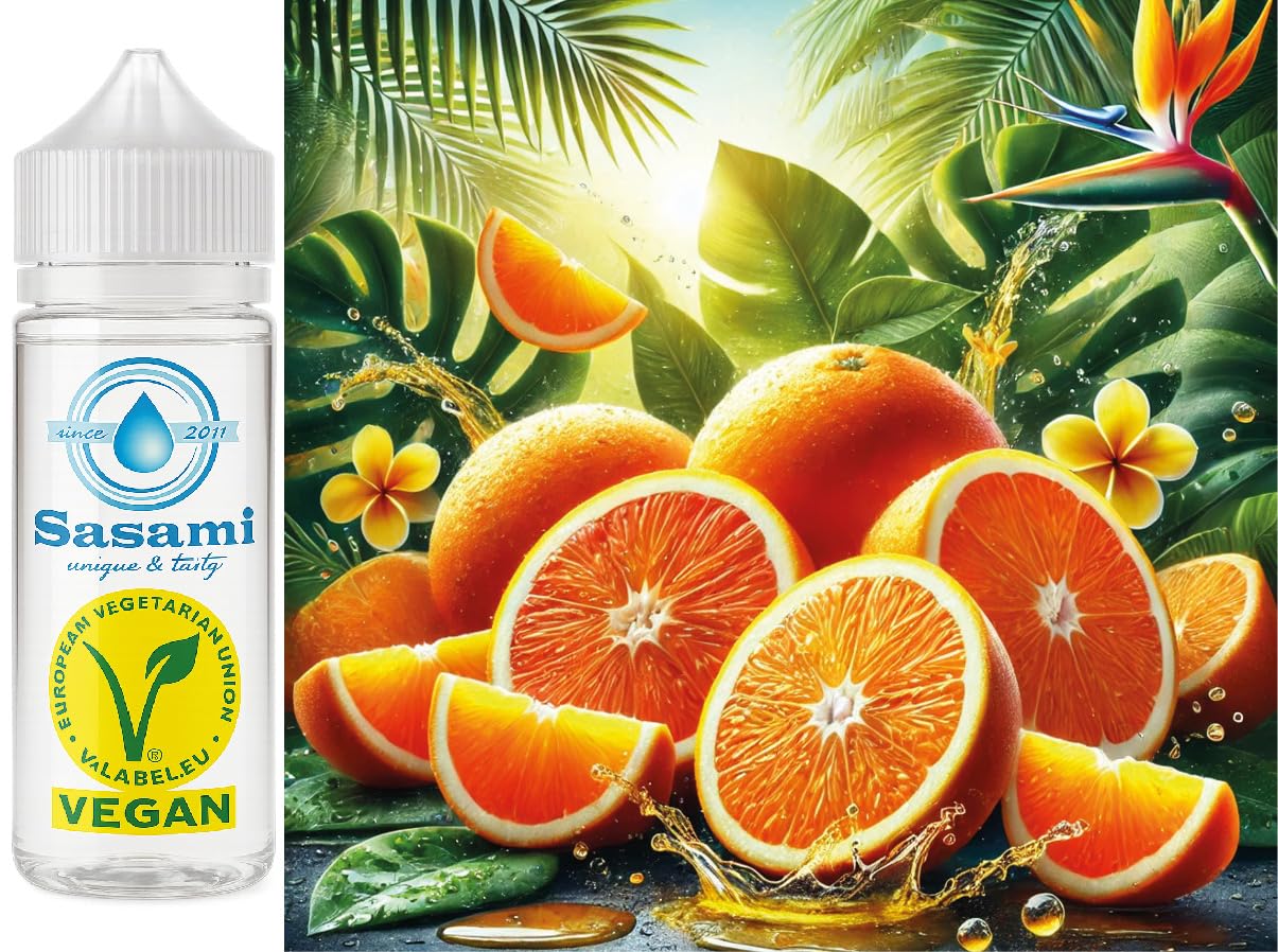 Arancia aroma concentrato - vegano - Sasami - 100ml