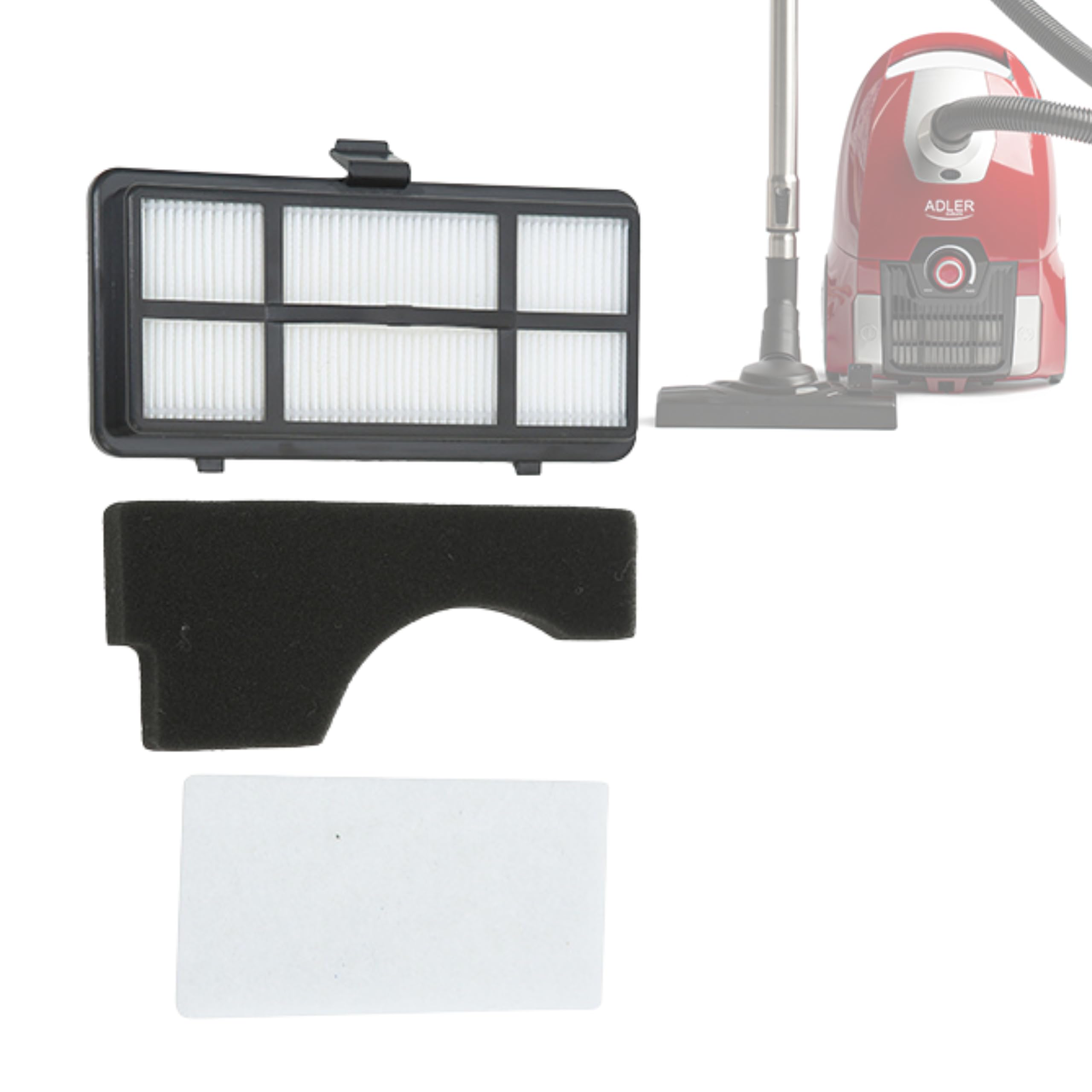 Adler Filterset Für Staubsauger – Kompakte Größe, Einfache Installation
