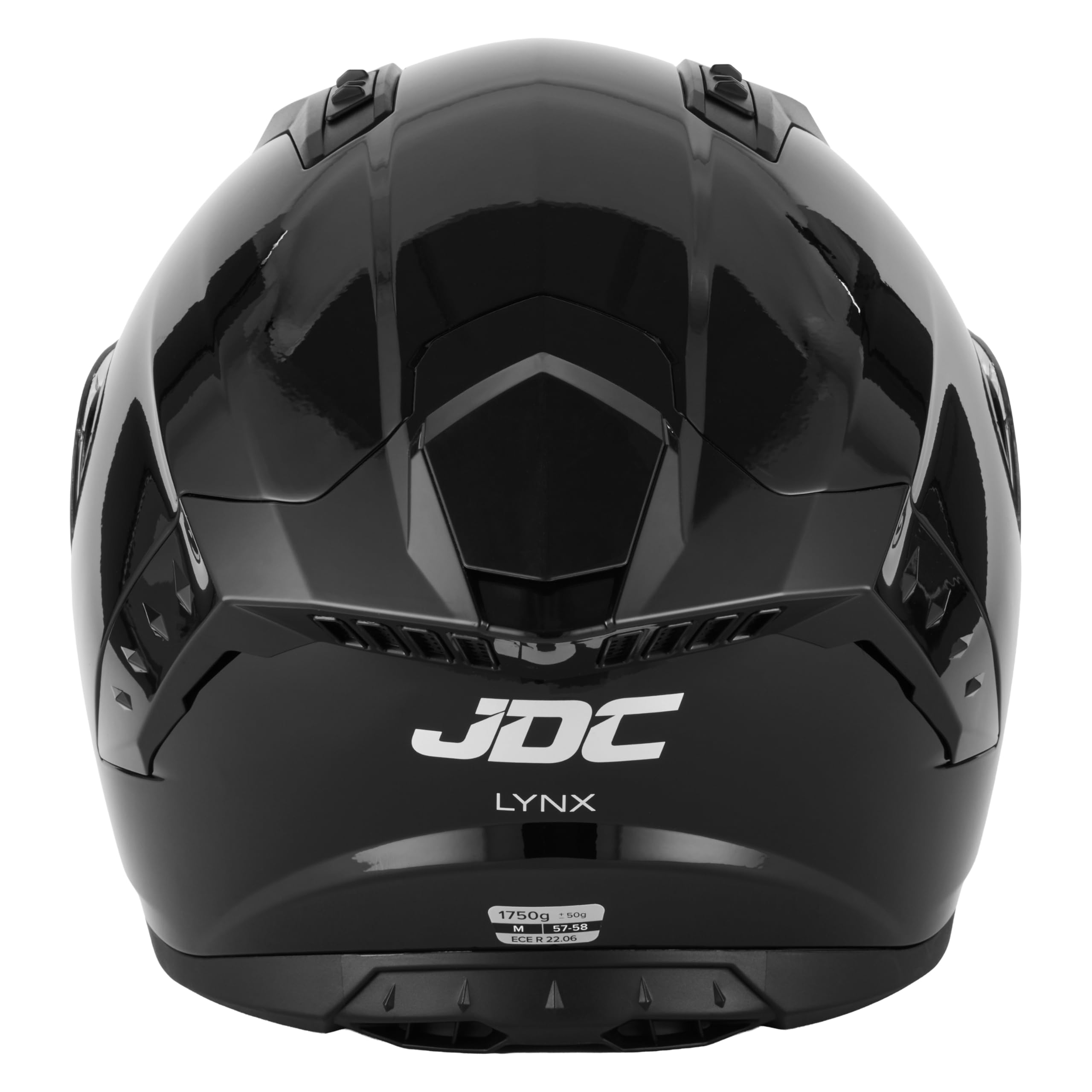 JDC Casco de Moto Integral Frente Abatible Modular - Doble Visera Retráctil ECE 22.06 - Lynx