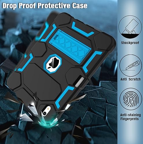 Miniatura 6 de CCMAO Funda para iPad de 10 generación de 109 pulgadas 2022 funda para iPad 10 con soporte y soporte para lápices resistente a prueba de golpes