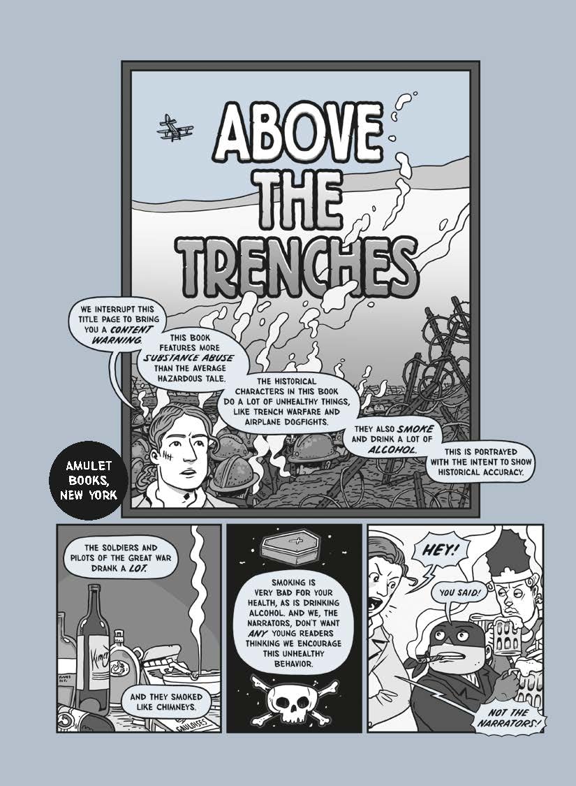 NATHAN HALES HAZARDOUS TALES HC ABOVE THE TRENCHES: Above the Trenches: A WWI Flying Ace Tale