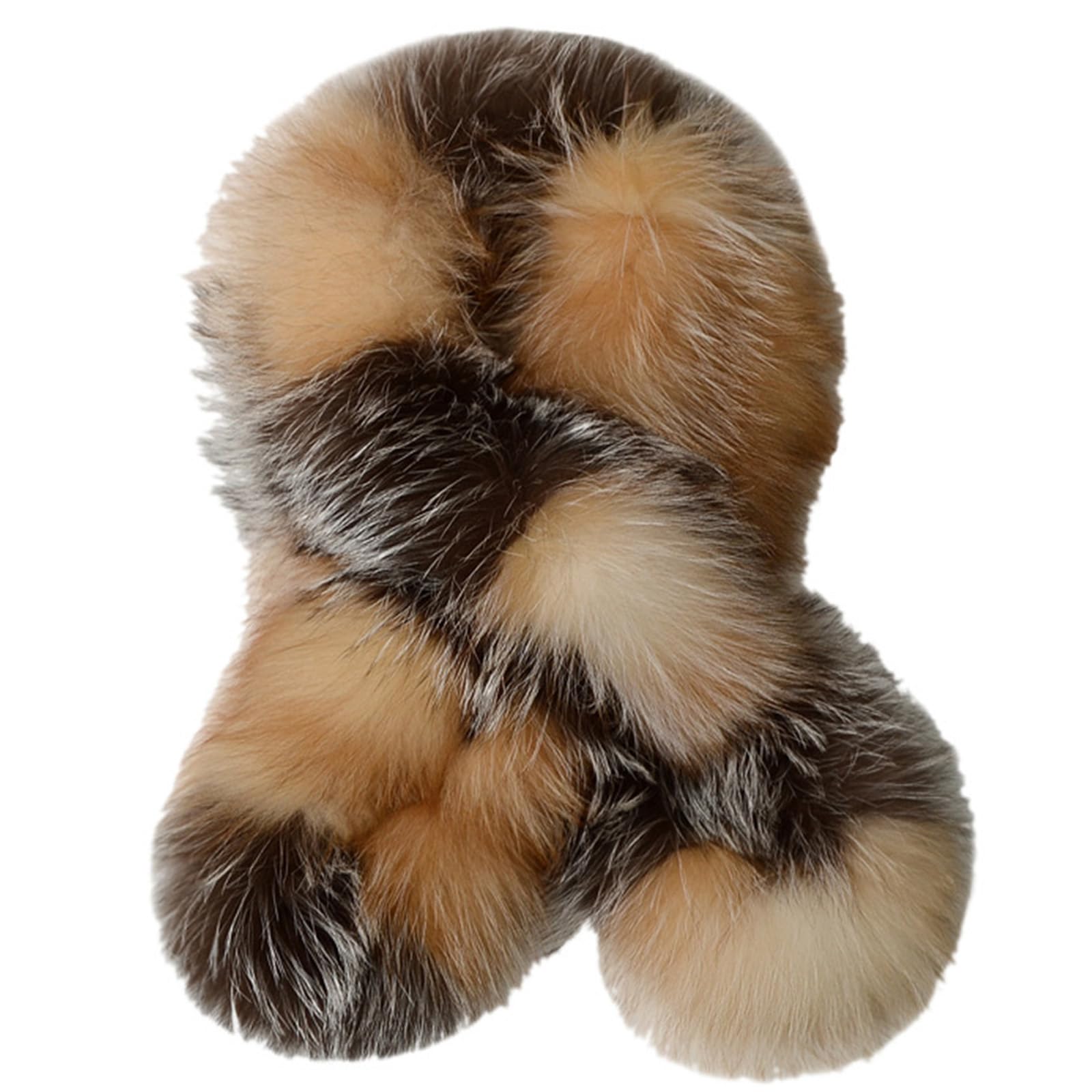 MICFENY Comfortable Plush Collar Scarf Stylish Warm Neck Wrap With Detailing For Cold Weather Wear Comfort