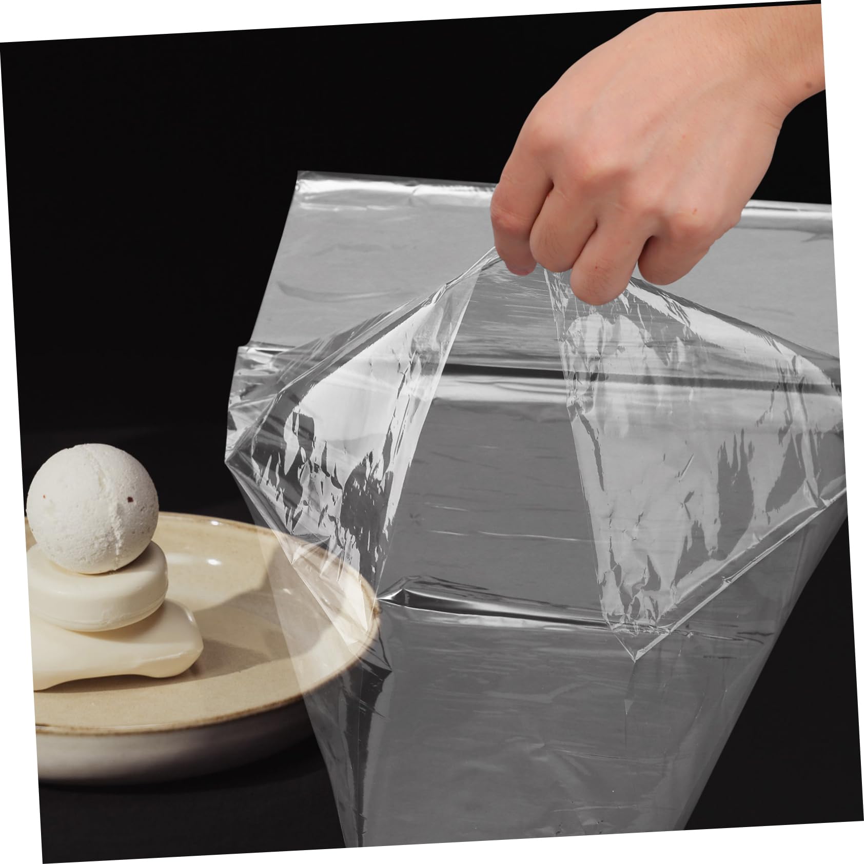 CIYODO DIY Projects Heat Shrink Bags 100pcs 15x21in Transparent PVC Heat Shrink Wrap for Baskets