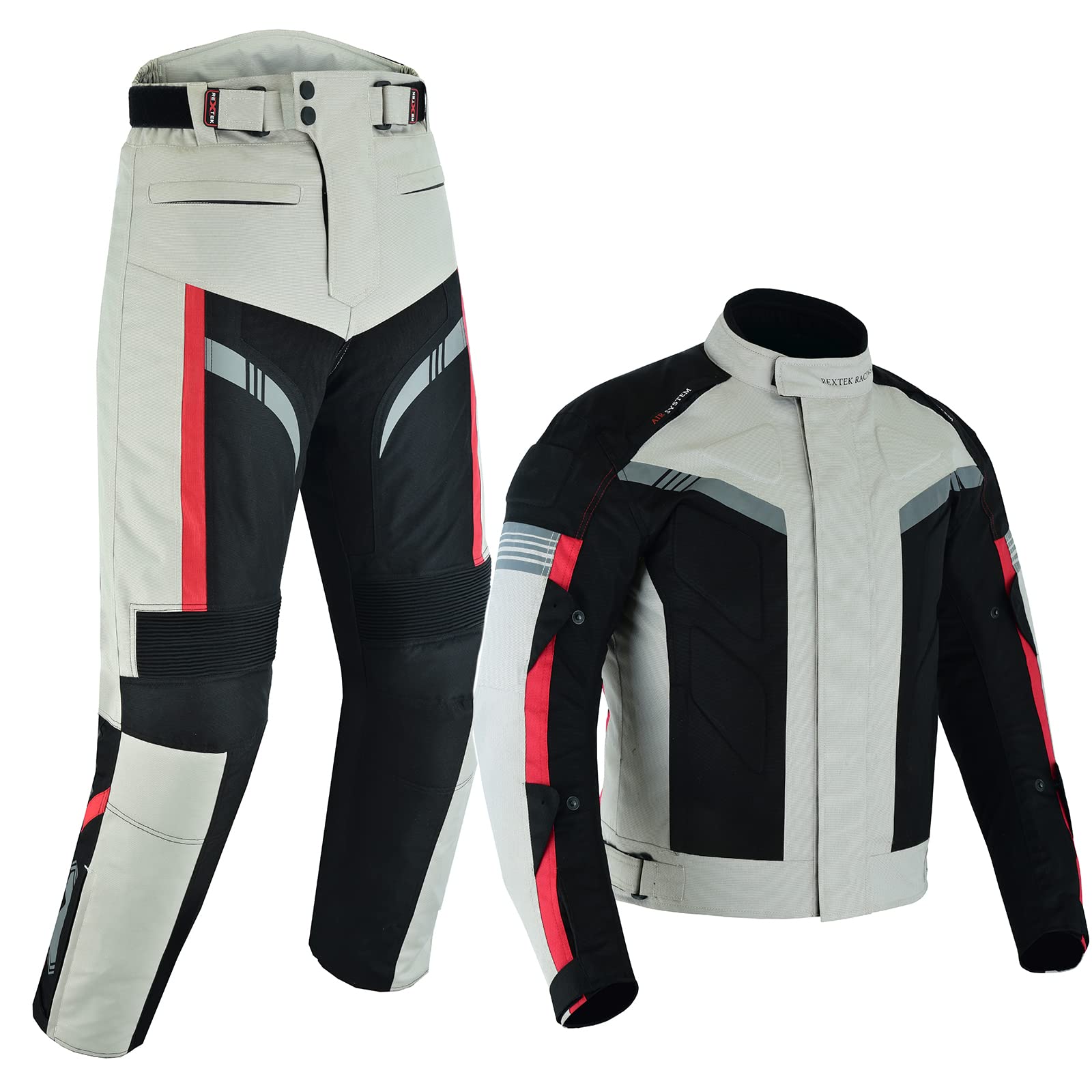 Buy Motorbike Suit Motorcycle Mens Armoured 2 Piece Suit Waterproof