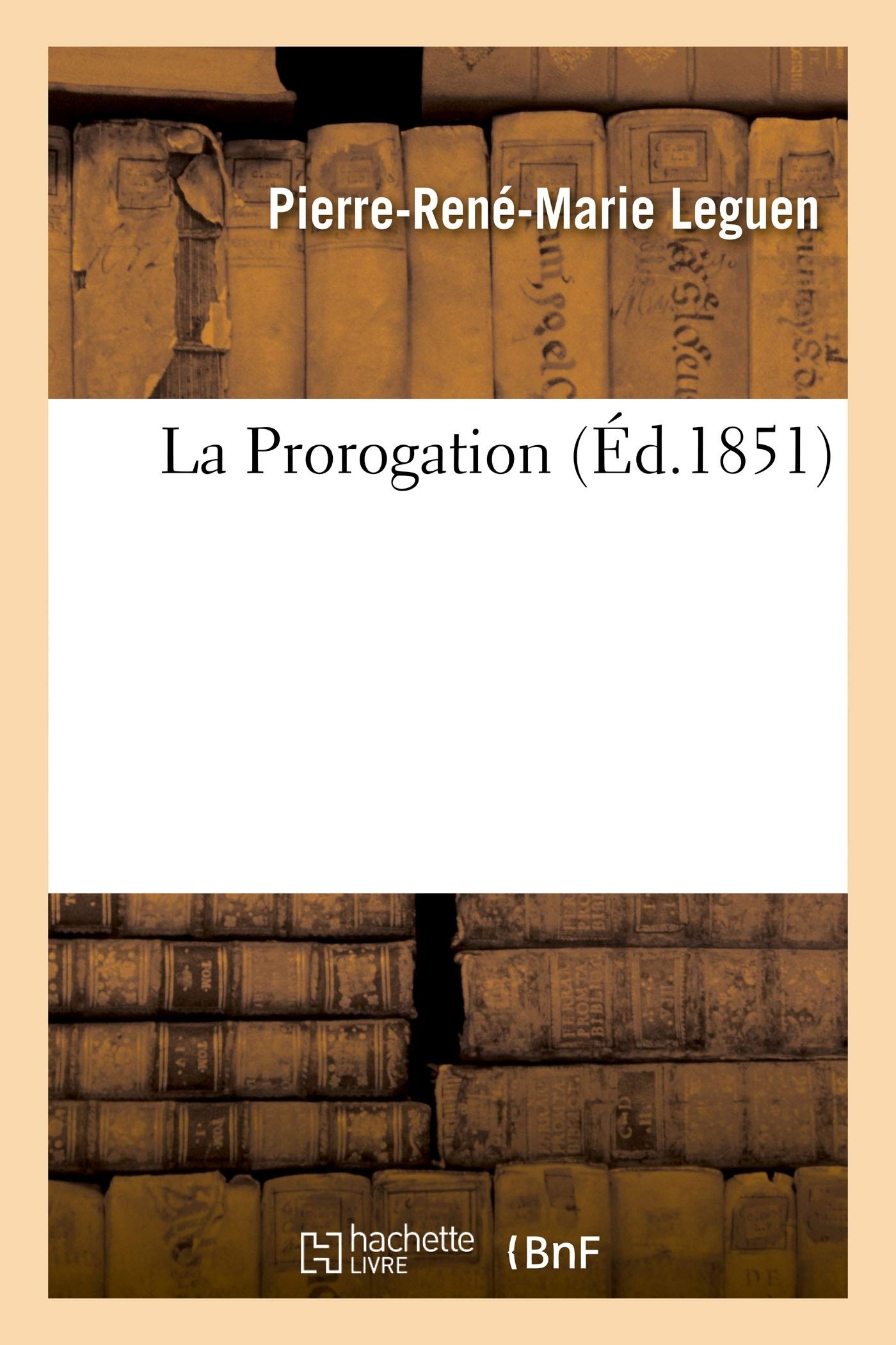 La Prorogation