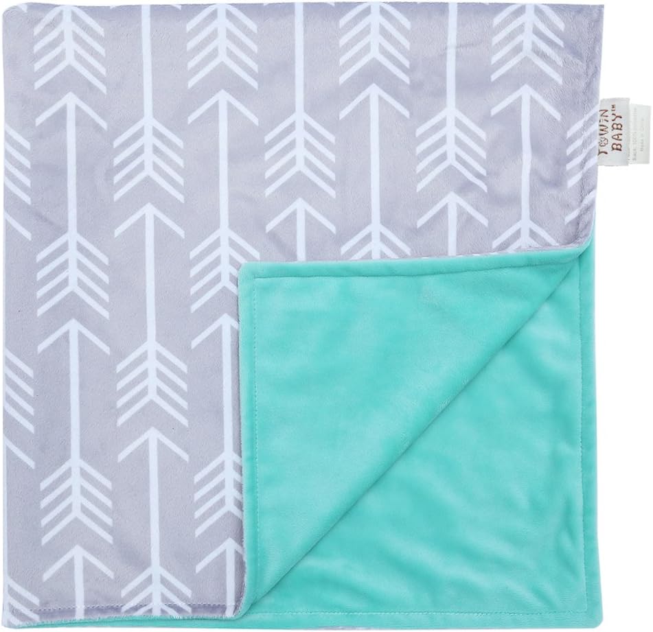 Towin baby Arrow Minky Baby Blanket,Mint 76x76 ¡­