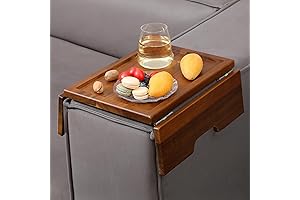 Space Acacia Sofa Armrest Tray - The Perfect Solution for Small Spaces