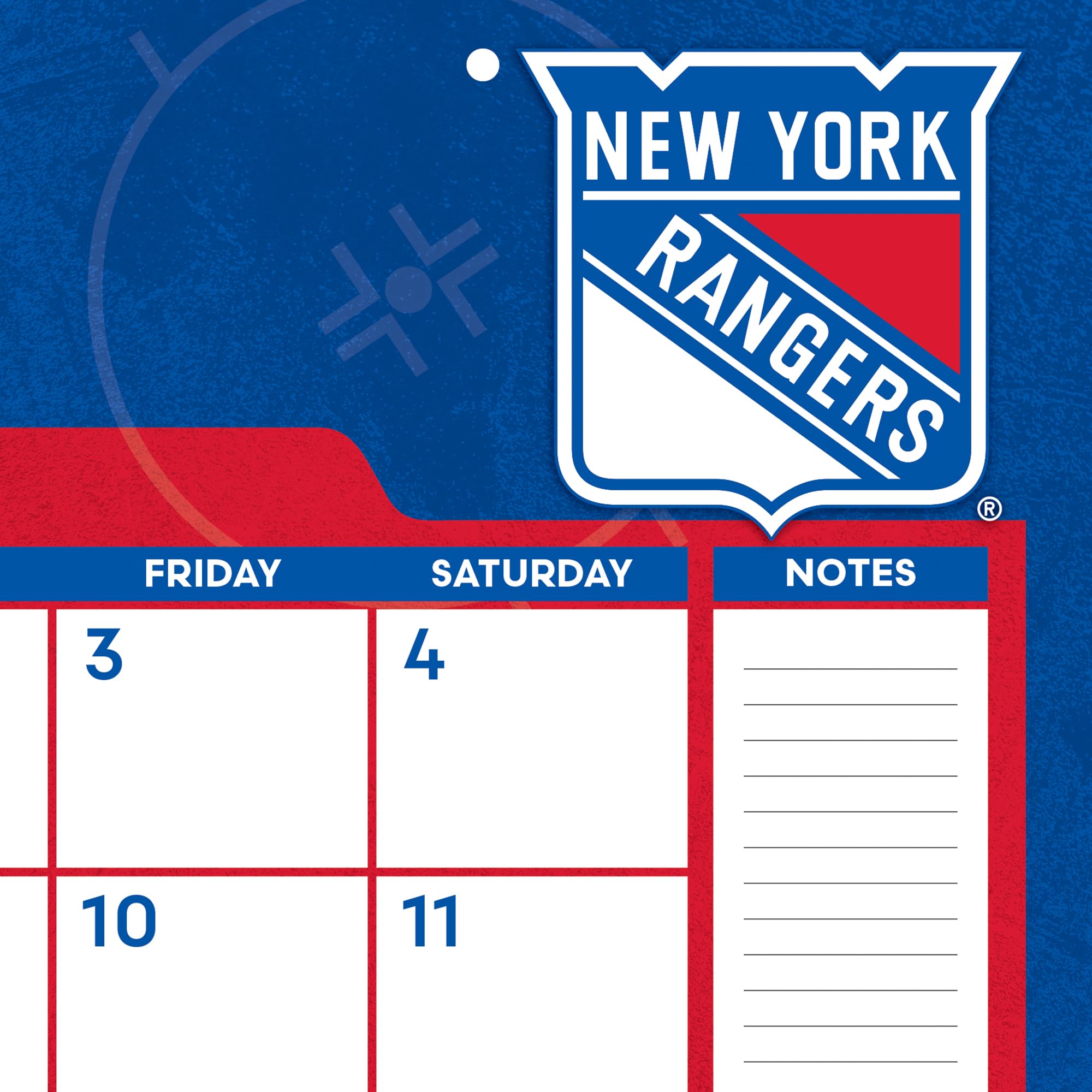 Amazon.com : TURNER SPORTS New York Rangers 2025 22x17 Desk