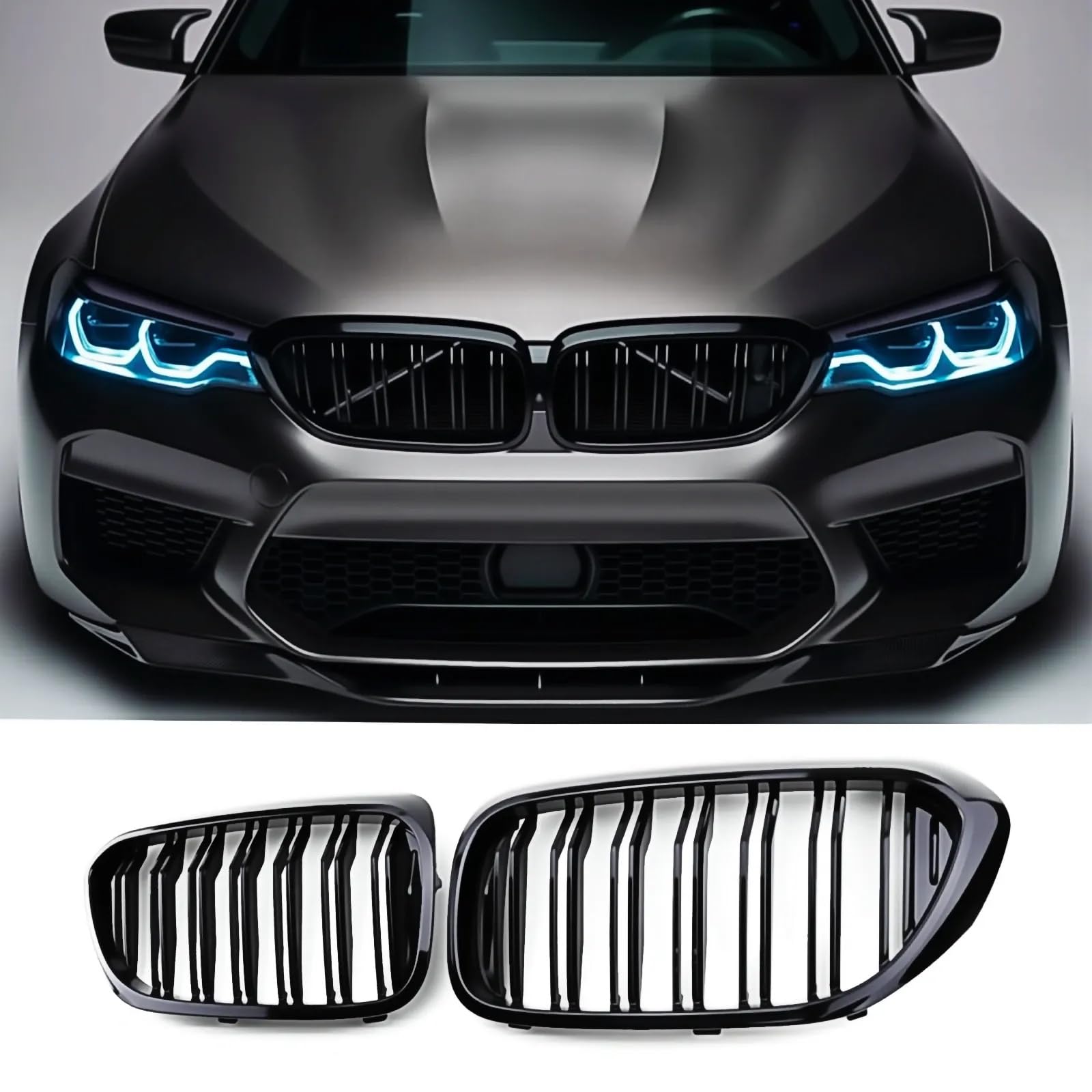 Amazon | MNGYNUKA グリル フロントキドニー BMW 5シリーズ G30 G31