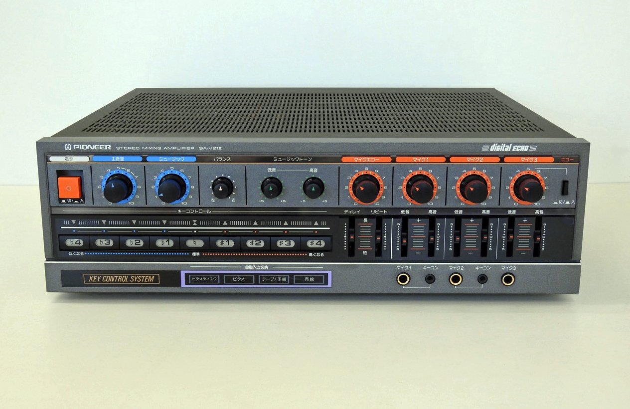 Amazon.co.jp: パイオニアカラオケミキシングアンプ SA－V21Ⅱ 