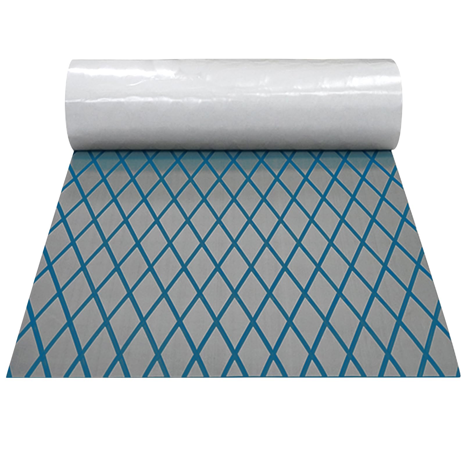 OUGPIU Boat Flooring 240 * 40cm EVA Foam Boat Decking Marine Mat Self-Adhesive Flooring Sheet,Camouflage Non-Slip Traction Pad EVA Foam Sheet for Boats RV Surfboard SUP Board Kayak