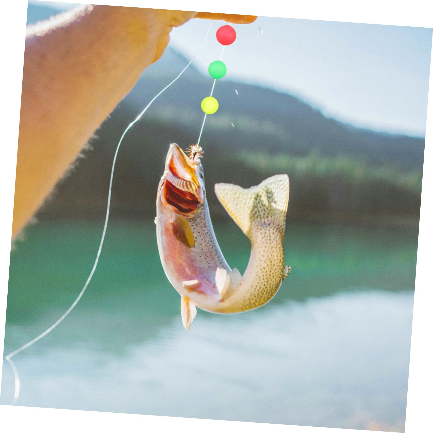 YARNOW Flotador de Pesca flotadores de Espuma Pesca de Espuma pequeña Volar Mini bocina de Aire Pelota Flotar Aparejos de Pesca de Espuma Herramienta de Pesca artículos de Pesca